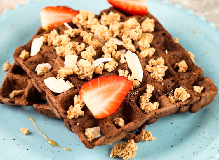 Prepara unos deliciosos waffles de avena saludable TOSH