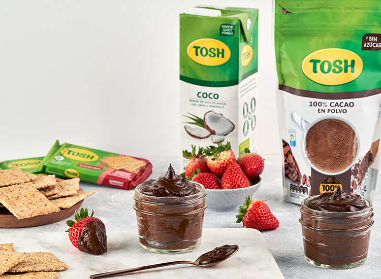 Mousse con cacao amargo TOSH Cuídate, no te castigues