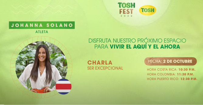 TOSH FEST 2022- CHARLA: SER EXCEPCIONAL